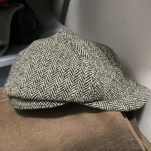 RRL Harris Tweed Newsboy Cap